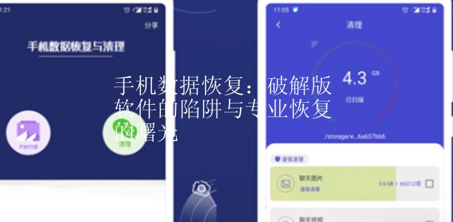 手机数据恢复：破解版软件的陷阱与专业恢复的曙光