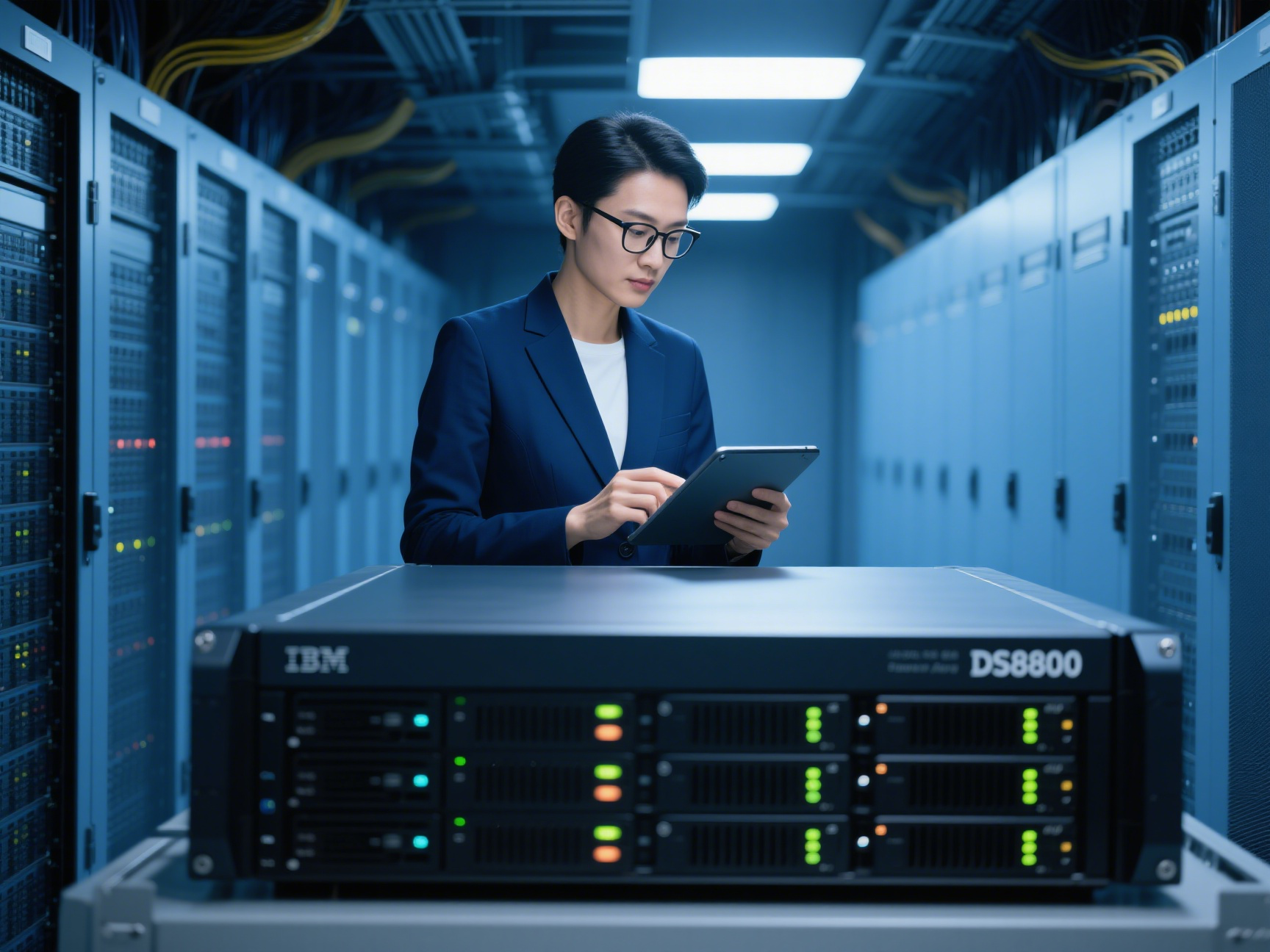 IBM DS8000服务器SAN存储网络数据恢复专家成功恢复某金融企业数据库