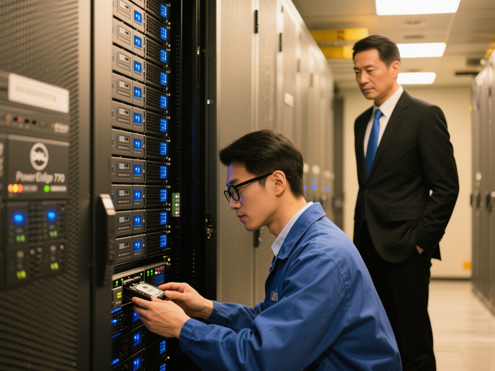 服务器SSD固件问题数据提取方法：Dell PowerEdge R740金融行业张总数据恢复成功