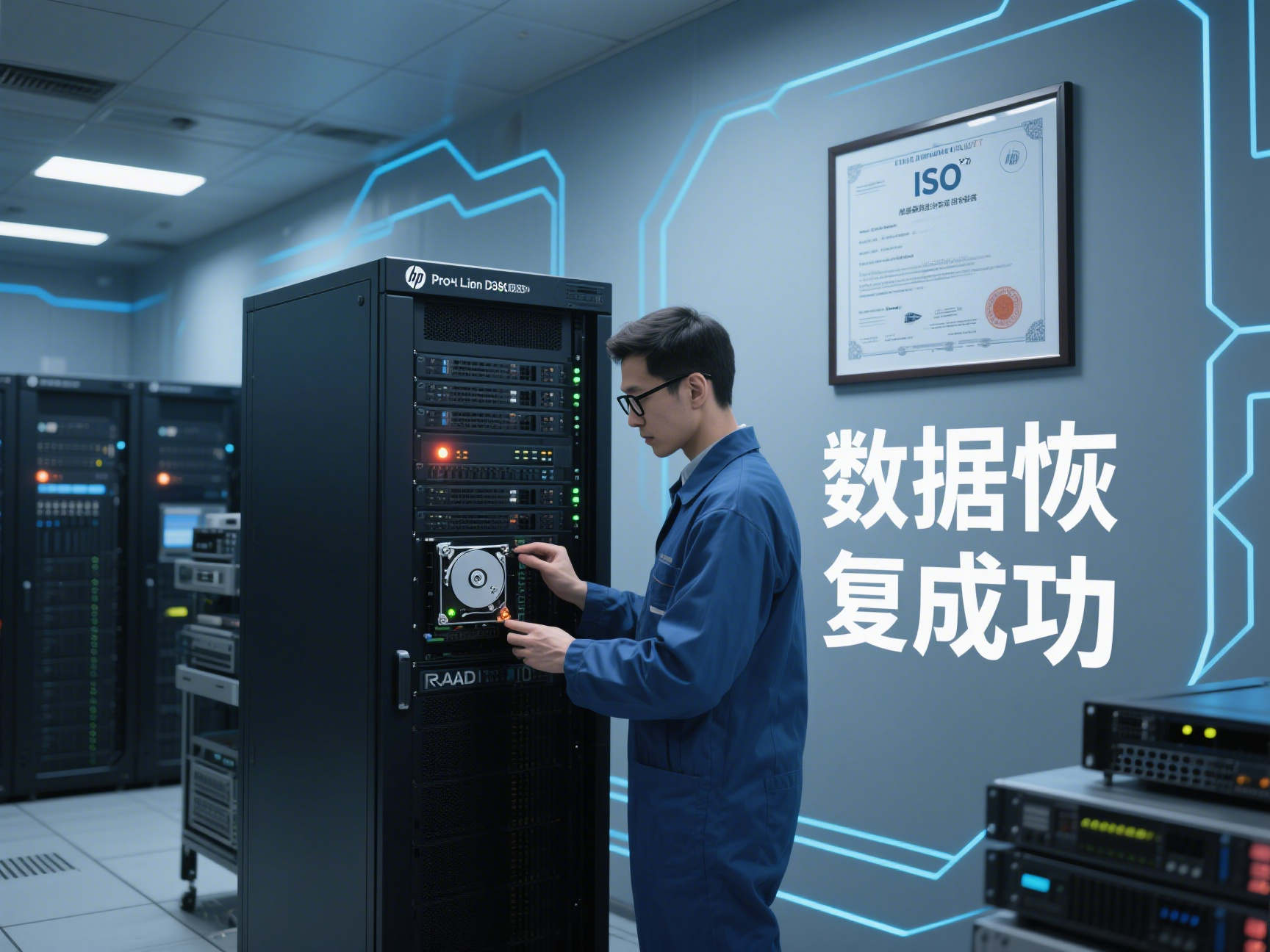 服务器数据恢复失败法律风险咨询,IBM Power Systems,金融行业张总数据恢复成功